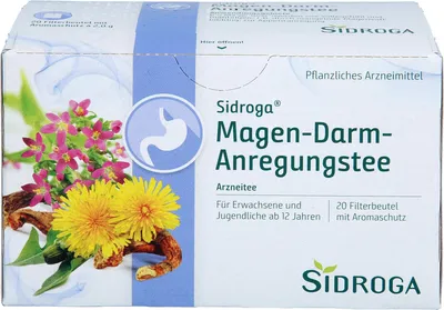 Obrázek produktu pro Sidroga Čajové sáčky povzbuzující trávicí trakt, 20 kapslí Filtrační sáček