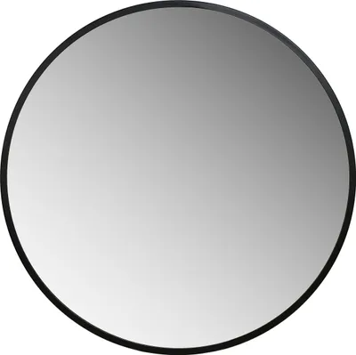 Zdjęcie produktu dla Lustro Nowoczesne Sander 60 Cm Czarne