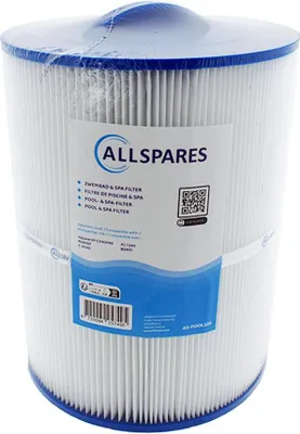 Produktbild von AllSpares Wasserfilter für Whirlpool/Pool Filterkartusche geeignet für Hayward CX400RE / PA40SF / C-8340 / FC-1295 (Ø216x273mm)