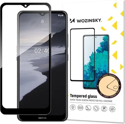 Produktbild von Wozinsky Gehärtetes Glas für Nokia 2.4/G11/G22 - Schwarz KP9853