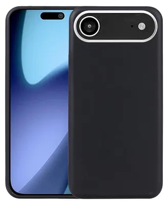 Obrázek produktu pro Pro Apple iPhone 17 Air Silikonový ochranný kryt TPU Flexible Thin Black