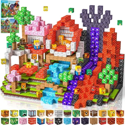 Produktbild von Bügelperle Magnetische Bausteine ​​100 Stück 2 cm, 3+ STEM Montessori Sinnesspielzeug, magnetische Fliesen für 3 4 5 6 7 8 9 10 11 12 8–12 Jahre alte