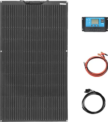 Obrázek produktu pro Flexibilní sada solárních panelů, kapacita 100 W, účinnost 24 %, sada 12V 100 W