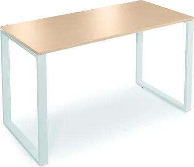 Produktbild von Stehtisch 160x80x110cm Gestell ws Platte ahorn
