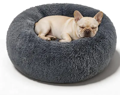 Productafbeelding van Kimpets comfortabel hondenbed, gezellig, rustgevend, machinewasbaar, geschikt voor kleine honden