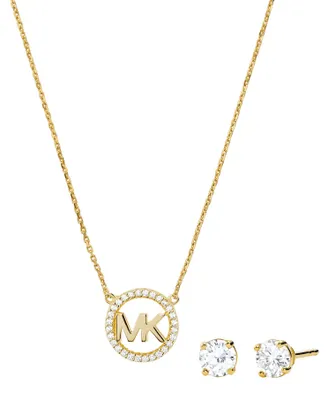 Image de Michael Kors MKC1260AN710 Collier Femme Set Collier&Boucles d'oreilles 45 cm