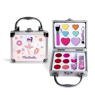 Produktbild von MARTINELIA | Detská sada na líčenie, kufor plný kozmetiky, očné tiene, hranie rolí pre deti | Mini, Magic Ballet