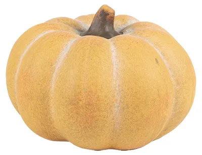 Produktbild von Clayre & Eef Dekoration Kürbis Ø 15x10 cm Gelb Keramik