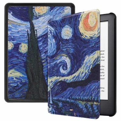 Immagine prodotto di Cover per Amazon Kindle 2019 (10a generazione) 6 pollici eReader custodia sottile con funzione stand e funzione sleep/wake automatica