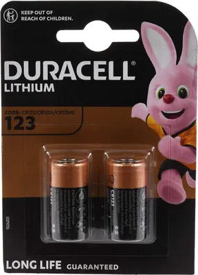 Produktbild von Foto Batterie Duracell Ultra 123 CR123A DL123A RCR123 2er Blister