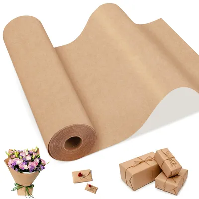 Obrázok produktu pre Hnedá papierová rolka, recyklovateľná, 300 mm x 35 m