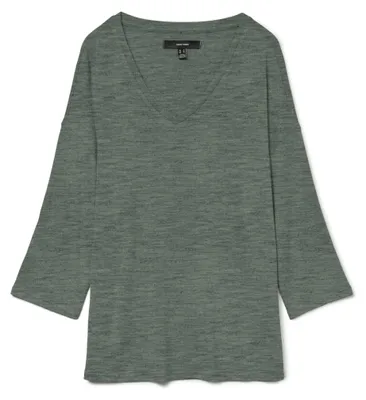 Produktbild von VERO MODA Vmbrianna 3/4 V-Neck Blouse Boo