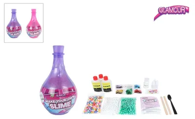 Immagine prodotto di Van Manen Kit per creare lo slime Glamour: kit fai da te per bambini