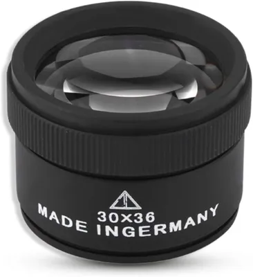 Imagen del producto de Lupa para joyería, con aumento de 30x, aleación de zinc, portátil, ideal para trabajos de artesanía