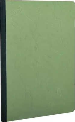 Produktbild von Clairefontaine 5x Notizbuch AgeBag A5 Leinen bl 96 Blatt - Grün 795403C