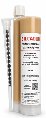 Produktbild von Montageschaum, Doppelkammerkartusche à 345 ml mit Statikmischer