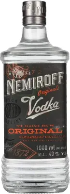 Produktbild von Nemiroff ORIGINAL Vodka 40 %  1,00 lt.