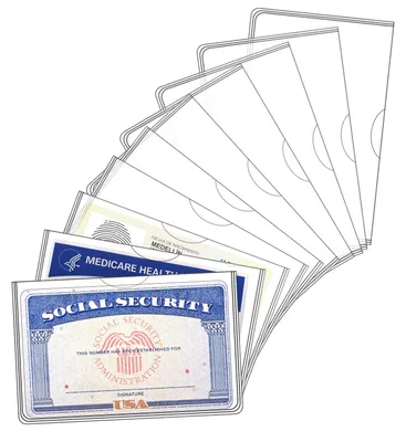 Produktbild von 10 Stück PVC Kreditkartenhüllen - Wasserfest - 659036_1_llwM7WH0