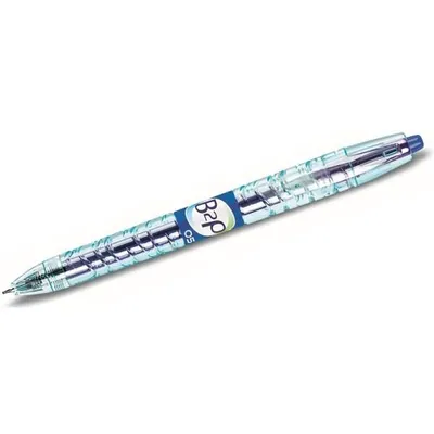 Obrázok produktu pre Pilot B2P Gel, Pripínacie pero, Modrá, Priehľadná, Modrá, Plast, 0,5 mm, 0,32 mm