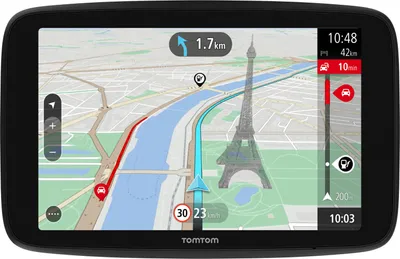 Zdjęcie produktu dla TomTom GO Navigator 6 1PN6002100 Nawigator samochodowy GPS 6" Wi-Fi Bluetooth Mapy świata