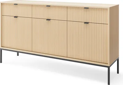 Produktbild von Kommode, Eiche Vicenza, 154 x 83 x 39 cm