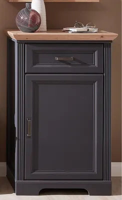 Produktbild von Schuhschrank >Jasmin< in Graphit - 65x102x41cm (BxHxT)