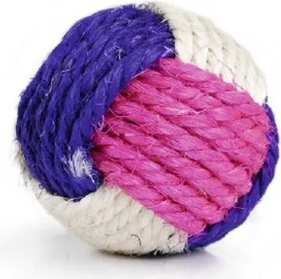 Produktbild von Beeztees Sisal Ball - Katzenspielzeug - geknotet - 6x6x6 cm