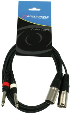 Zdjęcie produktu dla ADJ AC-2XM-2J6M 5 m Kabel audio