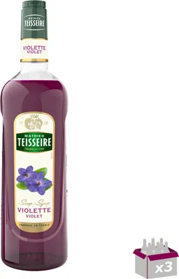Image de Lot 3 - Teisseire - Sirop violet - 1l