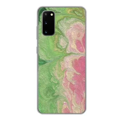 Produktbild von MuchoWow® Handyhülle Schutzhülle Hülle für Samsung Galaxy S20 Farbe - Kunst - Psychedelisch Silikon Softcase Handy Hülle - Bild