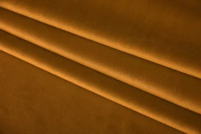 Produktbild von Verdunkelung Vorhang »Milano« Samt blickdicht Schlaufenband Tunneldurchzug Blackout Bügelband kürzbar Senf 2 Stück HxB 280x135 cm, 20357