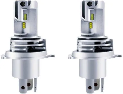 Produktbild von 2 Stück H4 LED-Lampen 24V 6500K, Bi-Funktionslicht (Dim/Großlicht) für Fahrzeuge