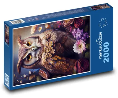 Zdjęcie produktu dla martinpuzzle - Puzzle 2000 - Sowa
