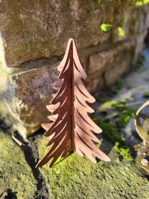 Productafbeelding van Edelrost kerstboom, model Tanne Markus 3D, om op te zetten