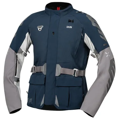 Produktbild von IXS Venture-STX 1.0 wasserdichte Motorrad Textiljacke, blau/grau, M