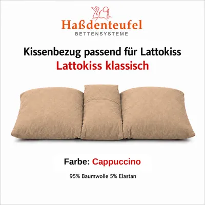 Produktbild von Kissenbezug passend für Lattoflex Lattokiss 35 × 80 cm