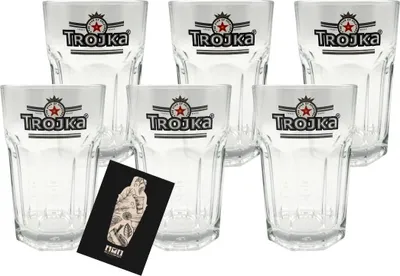 Produktbild von Trojka 6er-Set Gläser - 6 x Longdrink Glas geeicht: 4cl / 2cl