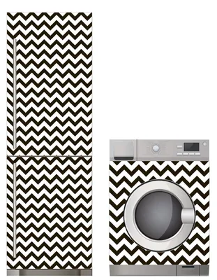 Produktbild von Vinyl-Aufkleber für Kühlschrank und Waschmaschine