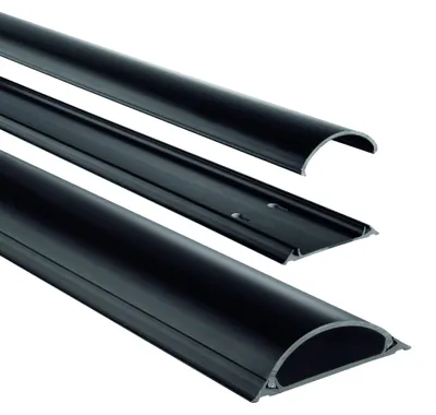 Produktbild von Hama 00220985, Kabelkanal, Universal, Polyvinylchlorid (PVC), Schwarz