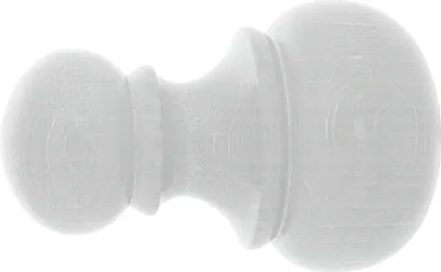 Produktbild von „Chyc“ Holzterminal 20x68 mm. Weiß