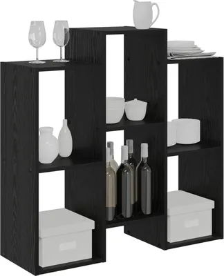 Obrázok produktu pre vidaXL Komoda Čierna dubový vzhľad 90 x 30 x 90 cm