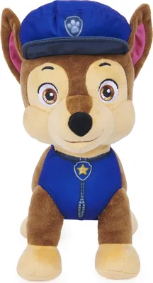 Produktbild von PAW Patrol Interaktives Plüschtier Chase ca. 32 cm, Spielzeug-Hund, 3 Jahr(e), Interaktiv, AAA