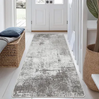 Productafbeelding van Läufer, 80x150 cm, grijs, wasbaar en antislip