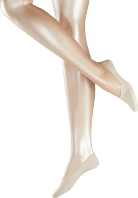 Produktbild von Esprit Damen Füßlinge Doppelpack, Invisible Baumwolle, 2 Paar, 35-42 - Farbauswahl / Farbe: Beige | Größe: 39-42 (Size: 5.5-8 UK)