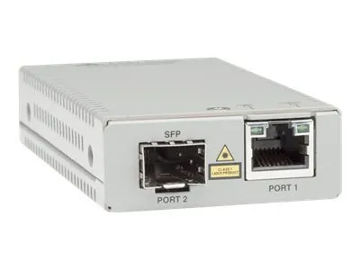 Produktbild von Allied Telesis AT MMC2000/SP - Medienkonverter - 1GbE - 10Base-T, 1000Base-X, 100Base-TX, 100Base-X, 1000Base-T - RJ-45 / SFP (mini-GBIC)