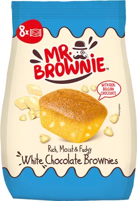 Produktbild von MR. BROWNIE White Chocolate Brownies 200g