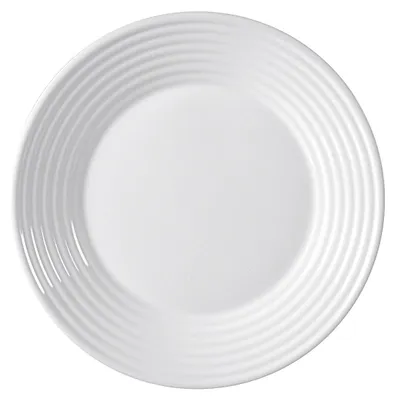 Immagine prodotto di Luminarc L1839 Piatto da portata Harena Ø 25 cm, vetro opalino, bianco