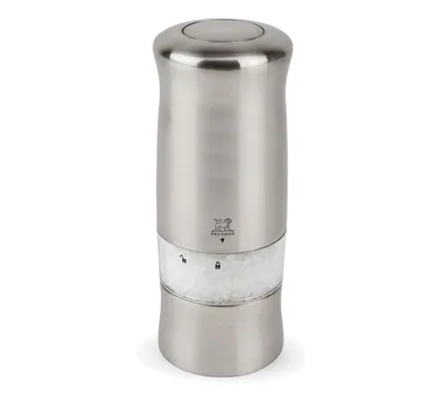 Obrázek produktu pro Peugeot Zeli, Mlýnek na sůl, Nerezová ocel, ABS (akrylonitril-butadien-styren), 140 mm