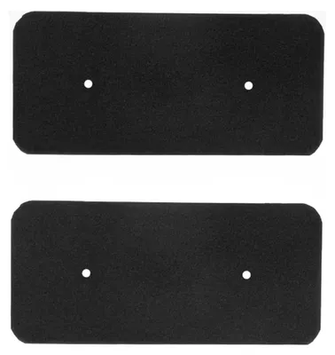 Produktbild von 2 Stück Ersatzfilter für Hoover Candy Wärmetauscher Flusenfilter für Wäschetrockner Wärmepumpentrockner 275 x 125 x 10 mm
