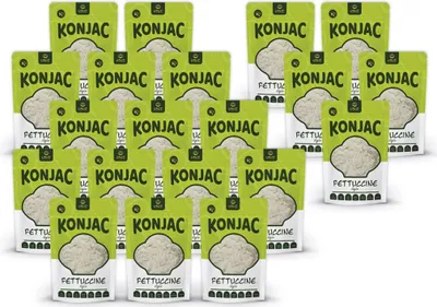 Obrázek produktu pro USUI konjakové fettuccine v nálevu 15 + 5 | nízkokalorické těstoviny | 20 x 270 g